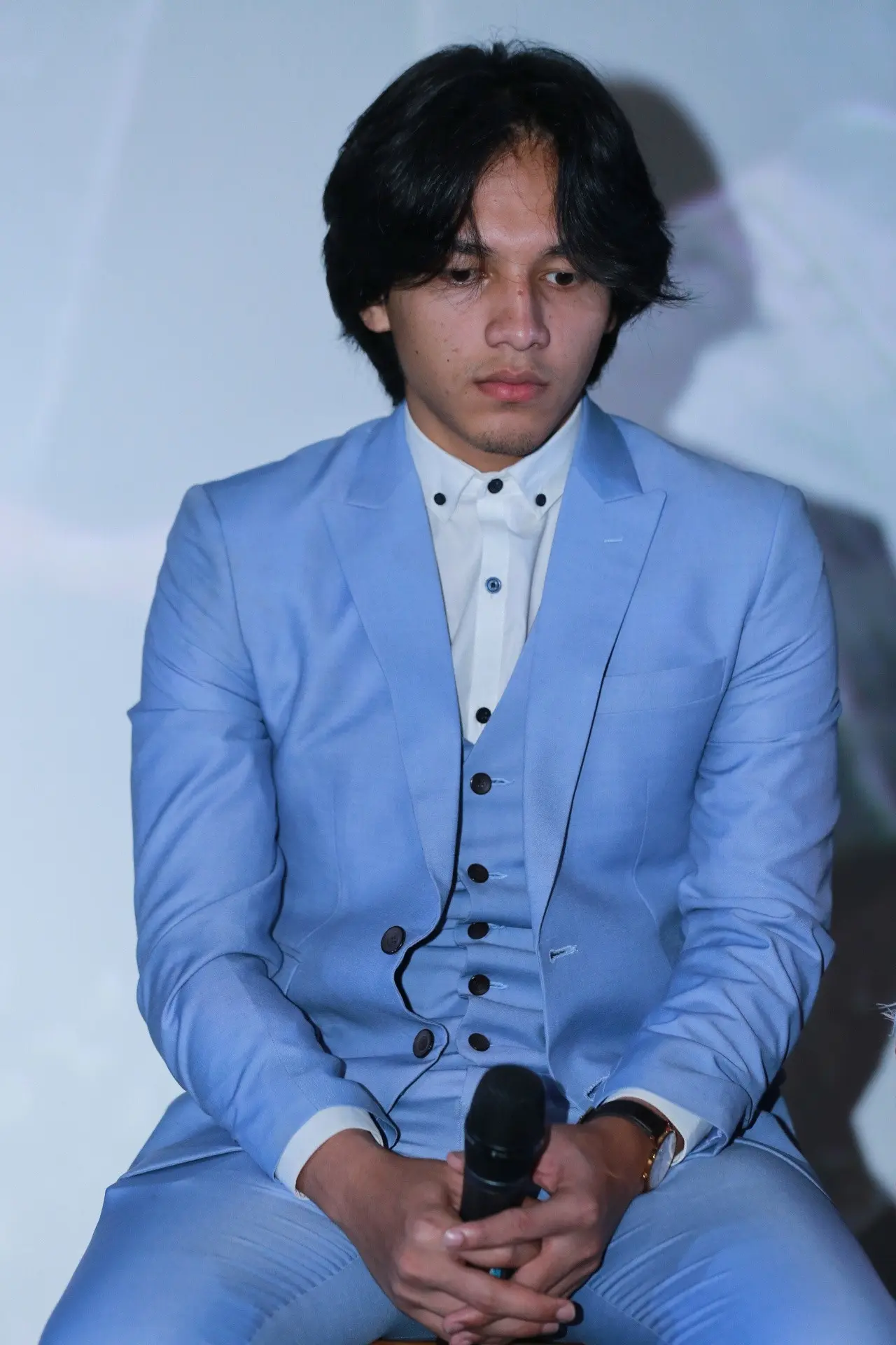 Pemeran sinetron Pesantren & Rock n' Roll Reborn itu berharap film yang akan mulai tayang di bioskop sejak 28 Desember 2017 itu bisa meraih sukses besar seperti lagu dan web seriesnya. (Adrian Putra/Bintang.com)