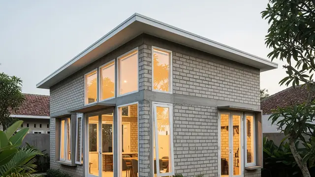 Rumah Hebel Kecil Minimalis