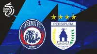 BRI Liga 1 - Arema FC Vs Persipura Jayapura (Bola.com/Adreanus Titus)