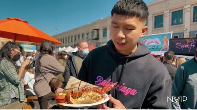 7 Potret Nikita Willy dan Indra Priawan Berburu Kuliner di Amerika, Tampil Simpel