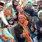 Menteri Agama Lukman Hakim Saifuddin lepas pemulangan kloter terakhir jemaah haji Indonesia. (www.haji.kemenag.go.id)