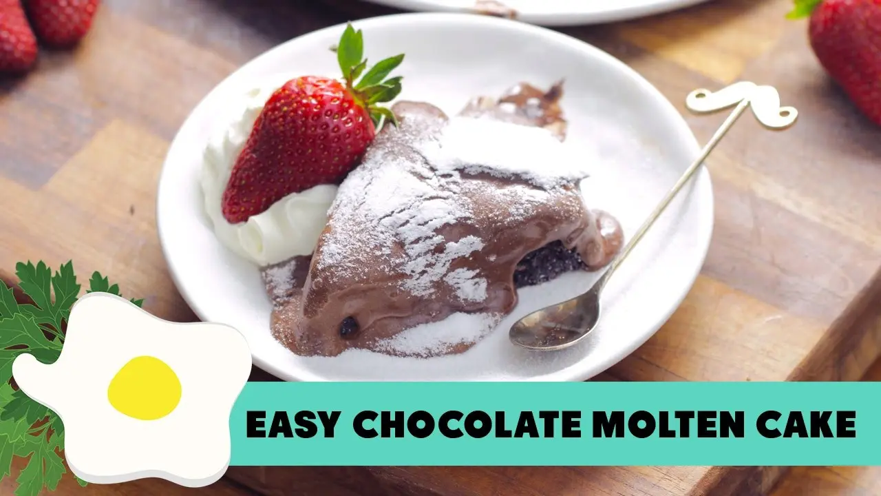 Resep Praktis dan Mudah Chocolate Molten Cake