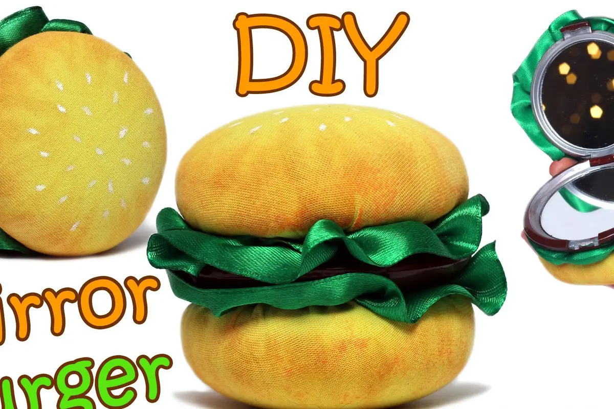 Lucunya Cermin Burger, Gampang Dibuat Sendiri Lho!