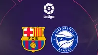 La Liga - Barcelona Vs Alaves (Bola.com/Adreanus Titus)