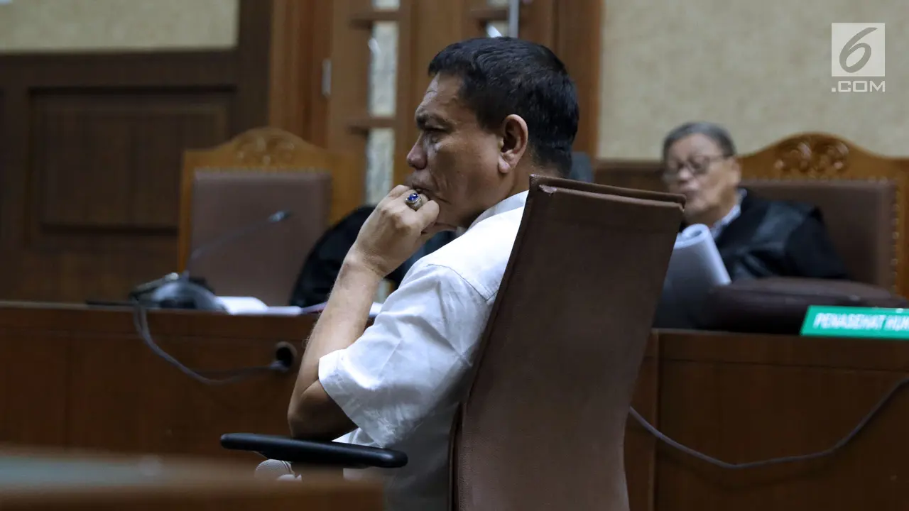 Gubernur Aceh nonaktif, Irwandi Yusuf Jalani Sidang Dakwaan