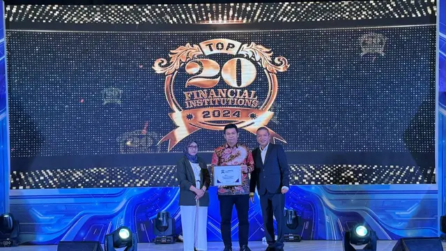 BRI Insurance raih 2 penghargaan bergengsi sebagai Top 20 Financial Institution 2024 dan Best CFO Category General Insurance. (dok BRIS)