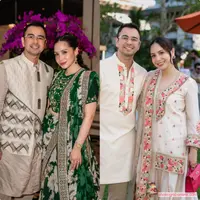 Intip tampilan elegan Nagita Slavina dalam balutan Kurta dan Lehenga floral (@raffinagita1717)