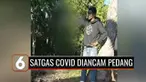 Satgas Covid-19 Kabupaten Sikka, NTT, yang hendak mengevakuasi pasien Covid-19 yang sedang menjalani isolasi mandiri ke tempat karantina terpusat, diancam dengan pedang oleh keluarga pasien. Mereka juga menolak saat petugas akan melakukan tes swab.