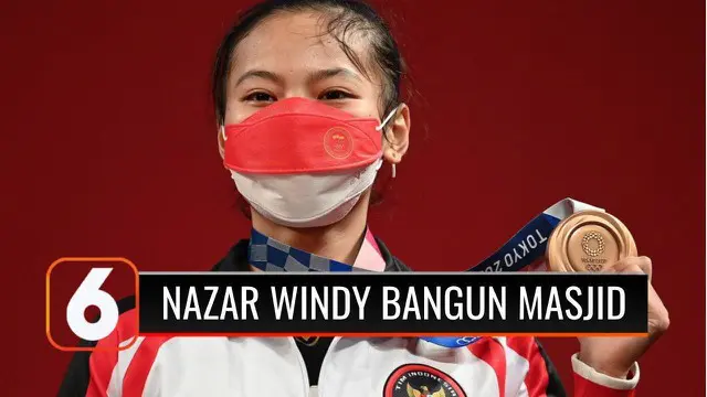 Rasa bahagia dan bangga turut dirasakan kedua orang tua Windy Cantika Aisyah. Kepada sang ibu, sebelum bertanding, Windy sempat bernazar ingin membangun masjid jika berhasil meraih medali olimpiade di Tokyo, Jepang.