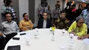 Acara tersebut juga di hadiri Priyo Budi Santoso, Erlangga Hartarto, Agus Gumiwang, Agun Gunanjar, Hajriyanto Thohari dan beberapa mantan-mantan anggota dewan dari Partai Golkar, Jakarta, Kamis (30/10/2014). (Liputan6.com/Johan Tallo)