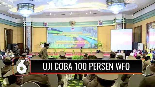 VIDEO: Uji Coba 100 Persen WFO di 65 Perusahaan Sektor Esensial dan Kritikal