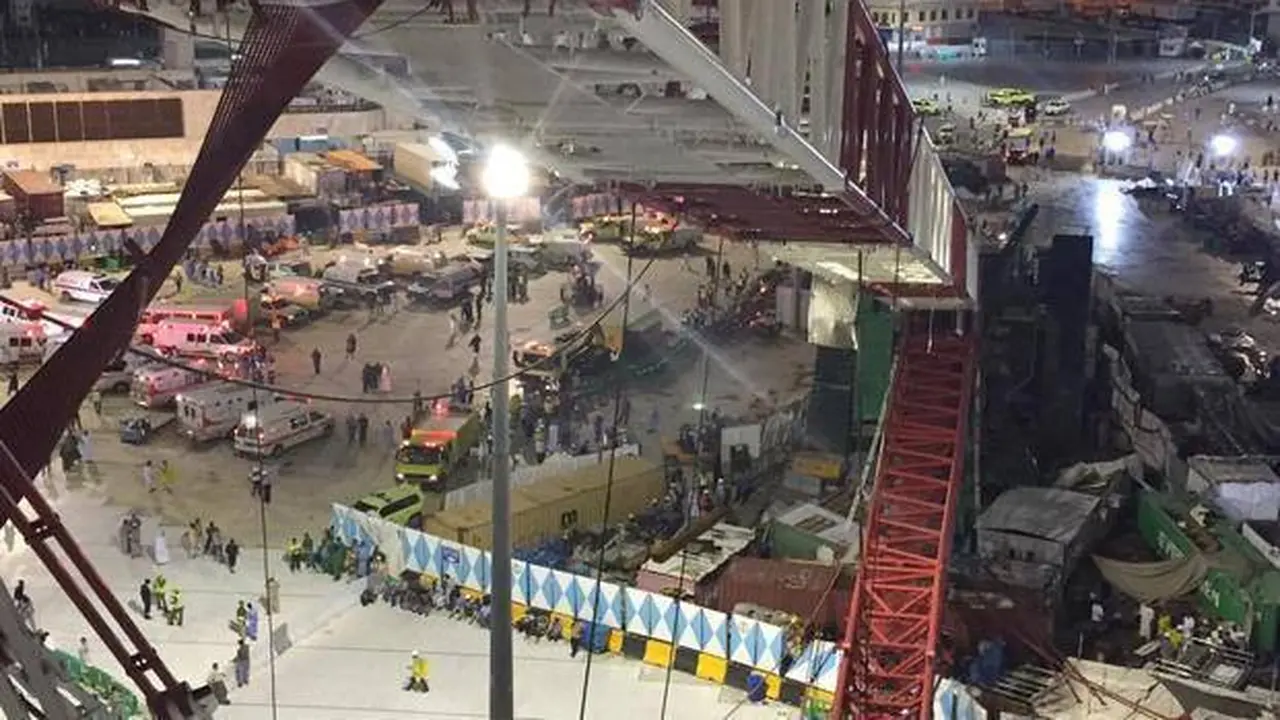 11 September 2015: Tragedi Tewasnya 107 Orang di Masjidil Haram Mekah Akibat Derek Roboh