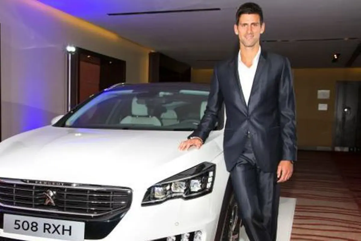 Novak Djokovic Diminta Mejeng di Samping Peugeot 508
