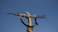Ilustrasi senapan serbu Kalishnikov (AK) yang jadi mas kawin ISIS (Reuters)