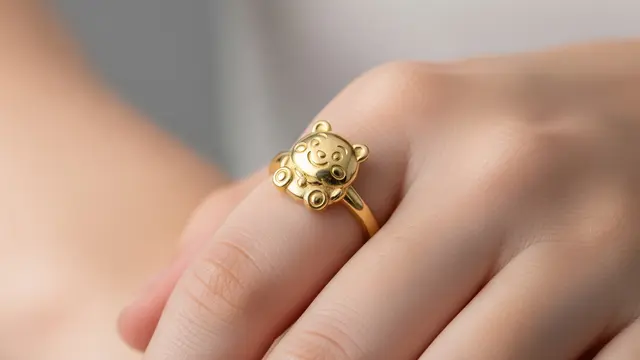 Cincin Emas 1 Gram Seperti Apa/ Ilustrasi gambar oleh AI