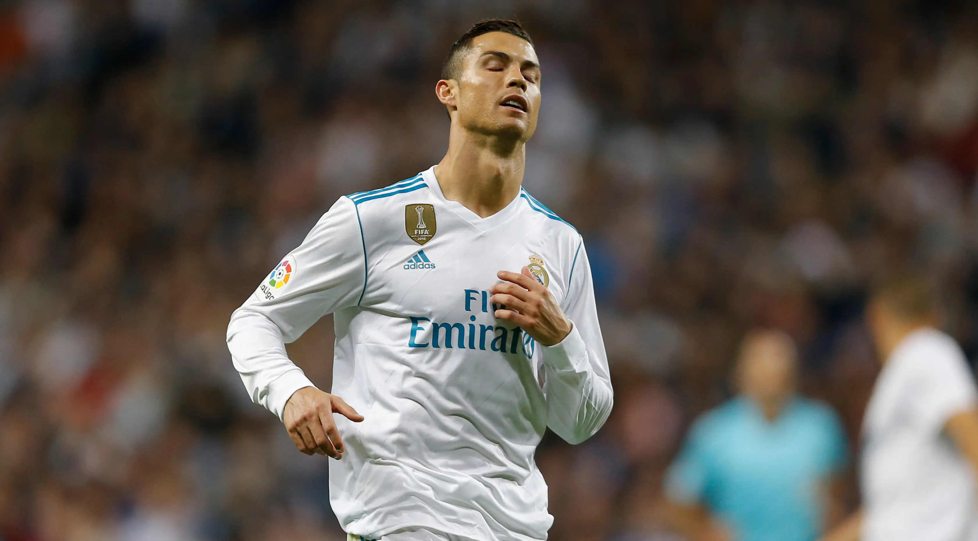Pemain Real Madrid, Cristiano Ronaldo (AP/Francisco Seco)