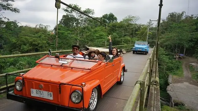 Wulan Guritno liburan di Yogyakarta (Instagram/wulanguritno)