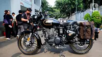 Komisi Pemberantasan Korupsi (KPK) menyatakan motor Royal Enfield yang disita dari Ridwan Kamil tidak terdaftar di Laporan Harta Kekayaan Penyelenggara Negara (LHKPN). (Liputan6.com/Herman Zakharia)