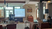 Senior Advisor Indonesia Gas Society (IGS) Salis Aprilian, dalam Media Forum yang digelar IGS di Jakarta, Kamis (13/6/2024).