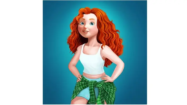 7 Penampilan Putri Disney Saat Remaja, Beda Banget
