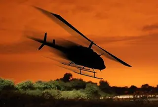 Ilustrasi helikopter jatuh. (Istimewa)