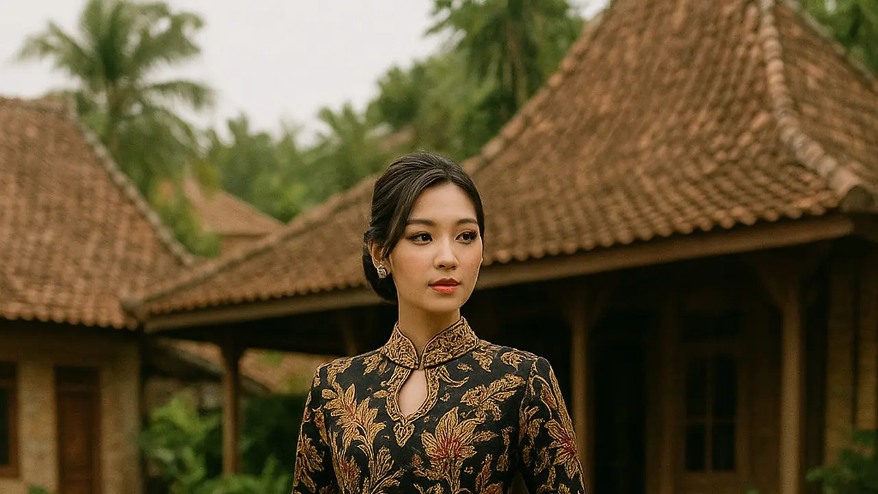 Model Batik Modern untuk Kondangan di Kampung