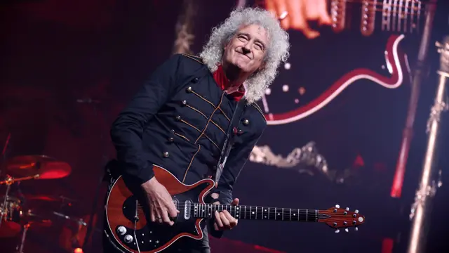 FOTO: Konser Tur Eropa, Queen dan Adam Lambert Guncang Italia
