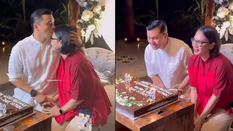 7 Potret Anjasmara dan Dian Nitami Rayakan Anniversary Pernikahan ke-25