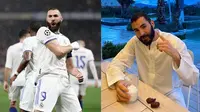 6 Potret Karim Benzema Pakai Busana Muslim, Tetap Puasa saat Sepak Bola (sumber: IG/karimbenzema)