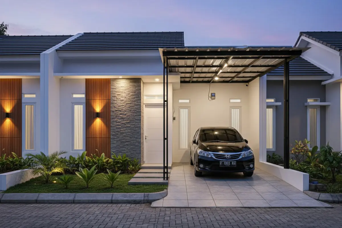 Model Carport Keramik Anti Licin
