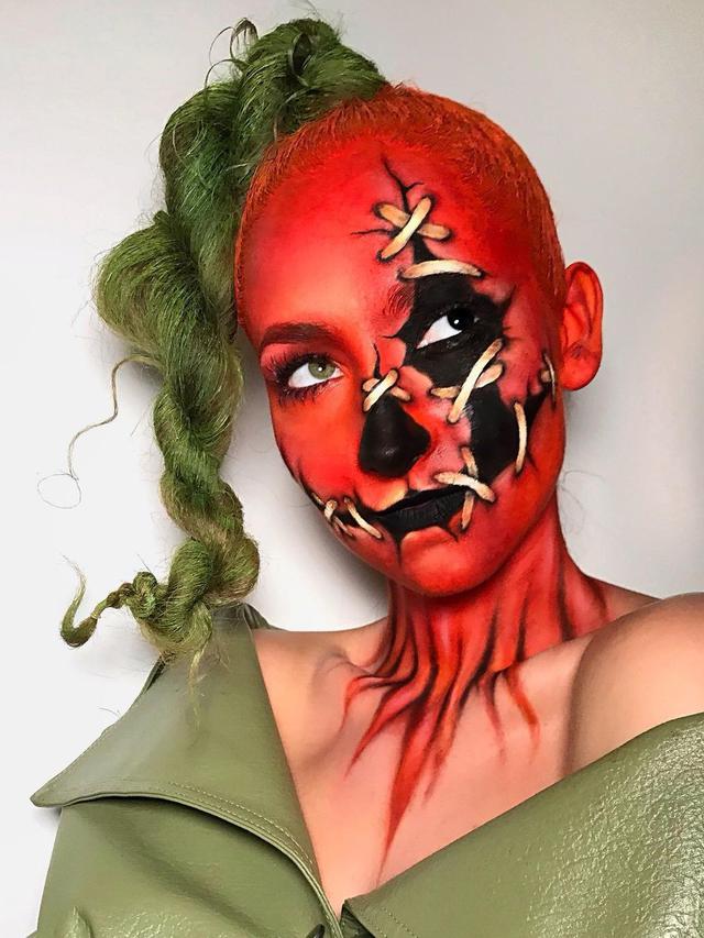 8 Potret Body Painting Wanita Ini Ciptakan Ilusi Optik Mengagumkan, Banjir Pujian