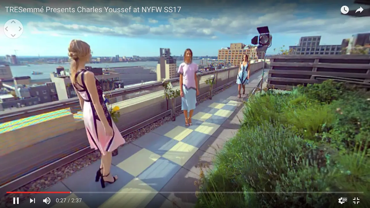 Pertama Kalinya Panggung Virtual Reality di New York Fashion Week