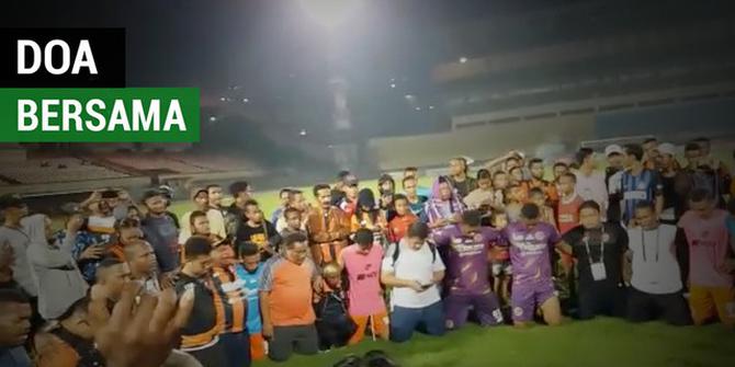 VIDEO: Doa Bersama Skuat Perseru Setelah Tak Degradasi dari Liga 1
