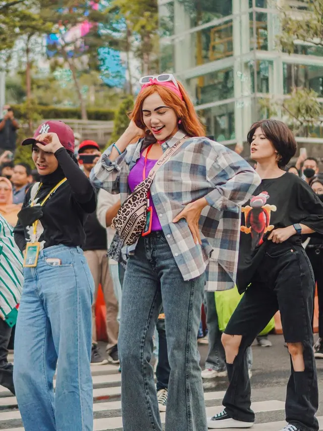 Rina Nose di Citayam Fashion Week (Instagram/ryandabram)