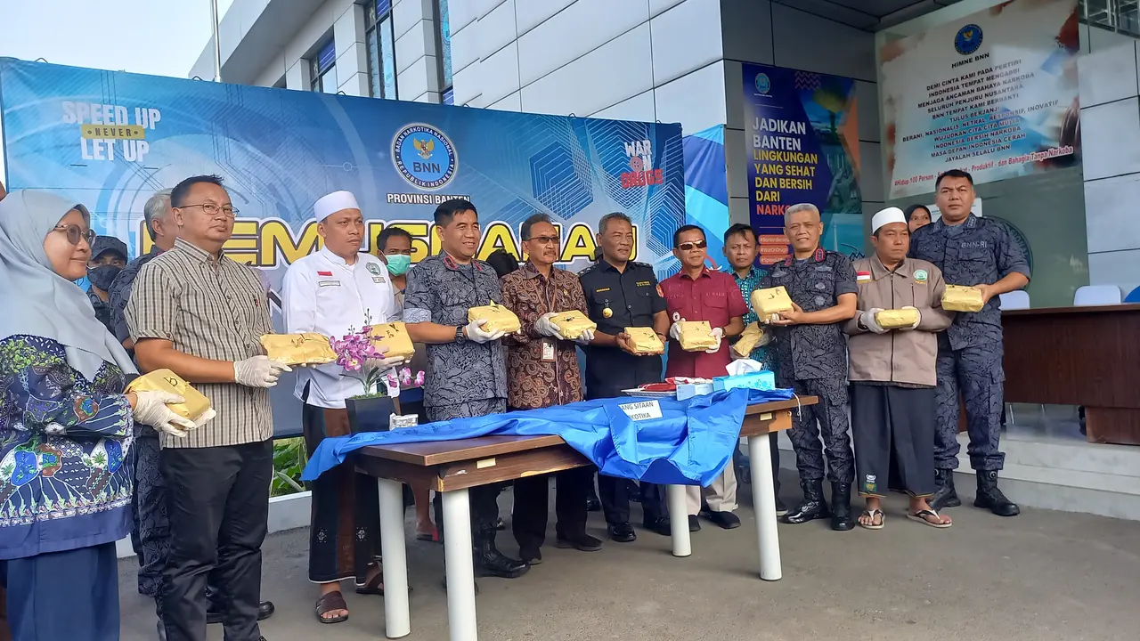 Pemusnahan Narkotika Gol 1