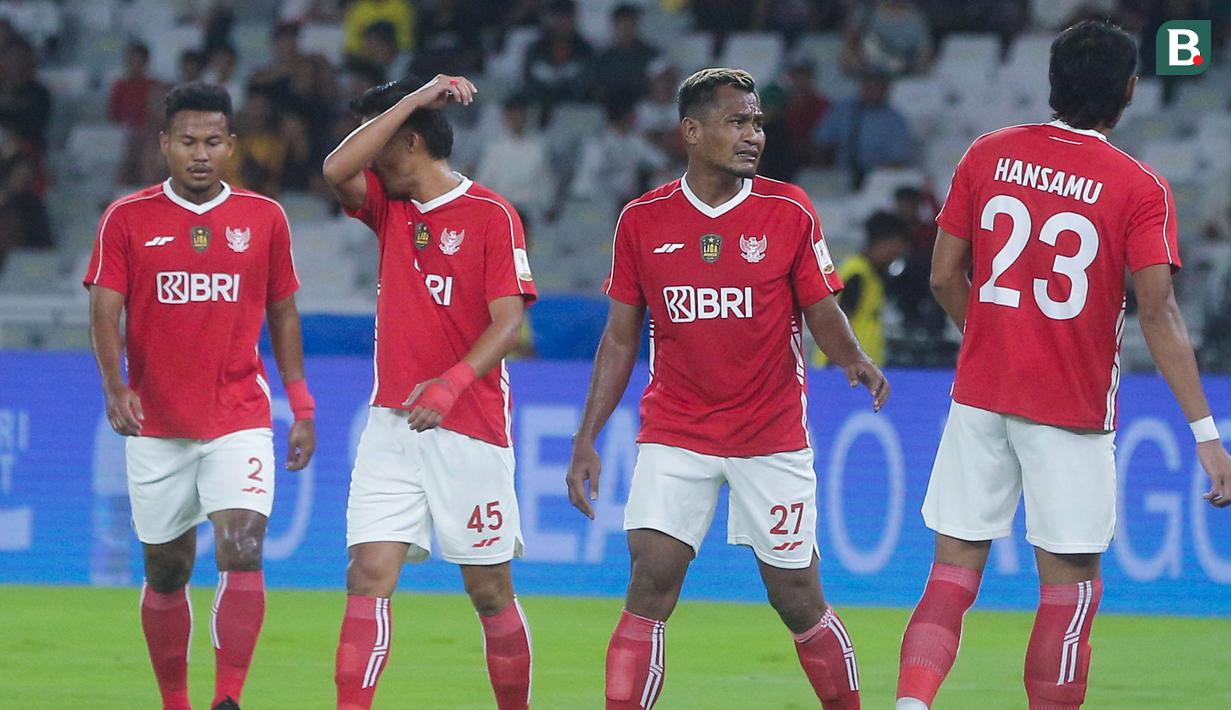 Liga Indonesia All Star takluk dari Oxford United dengan skor telak 6-3. (Bola.com/M Iqbal Ichsan)