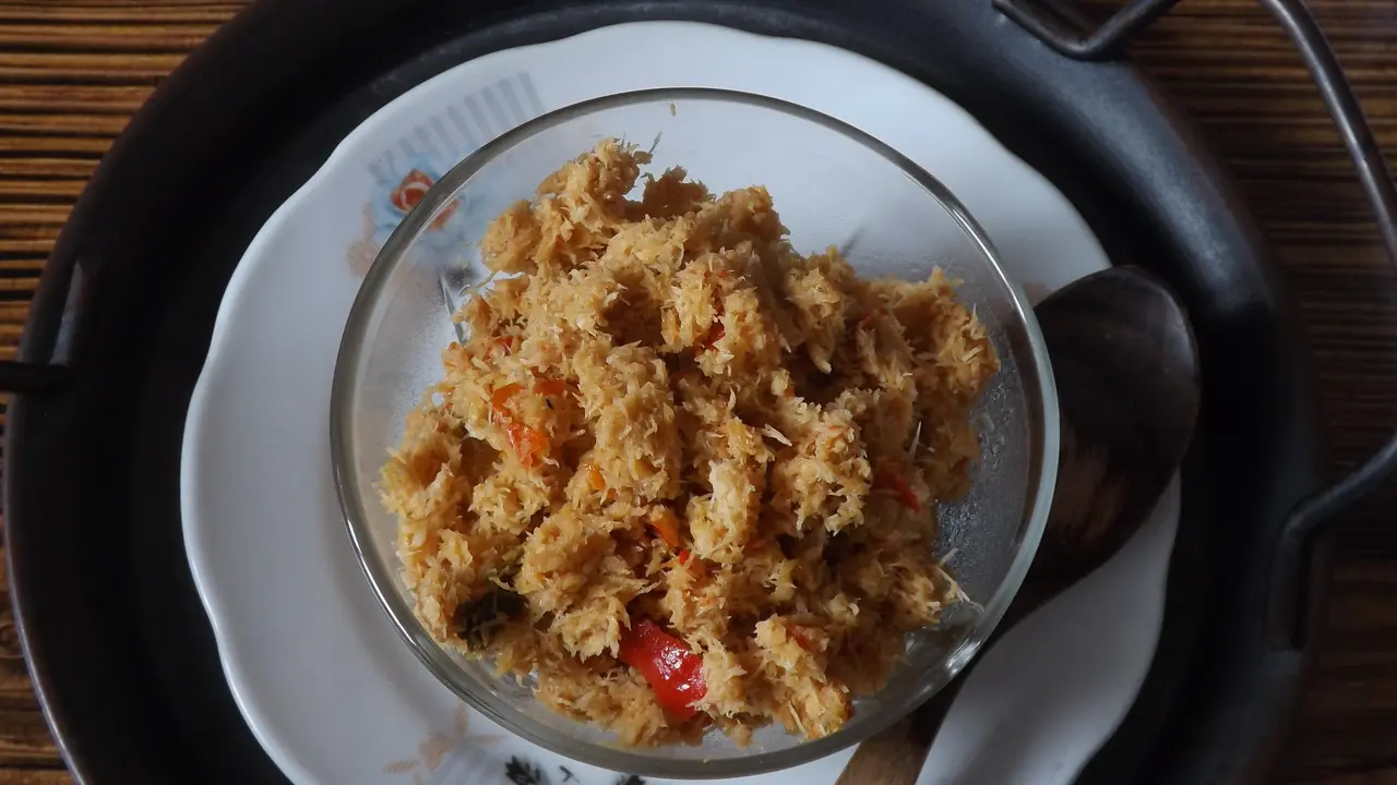 tumis kelapa parut
