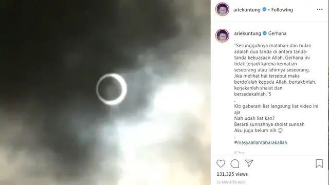 Arie Untung (Foto: Instagram/@ariekuntung)
