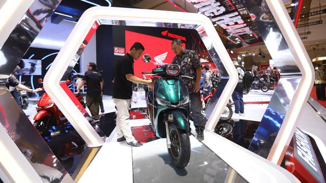 Honda Stylo 160 Primadona, Laku 566 Unit di IIMS 2024 (ist)