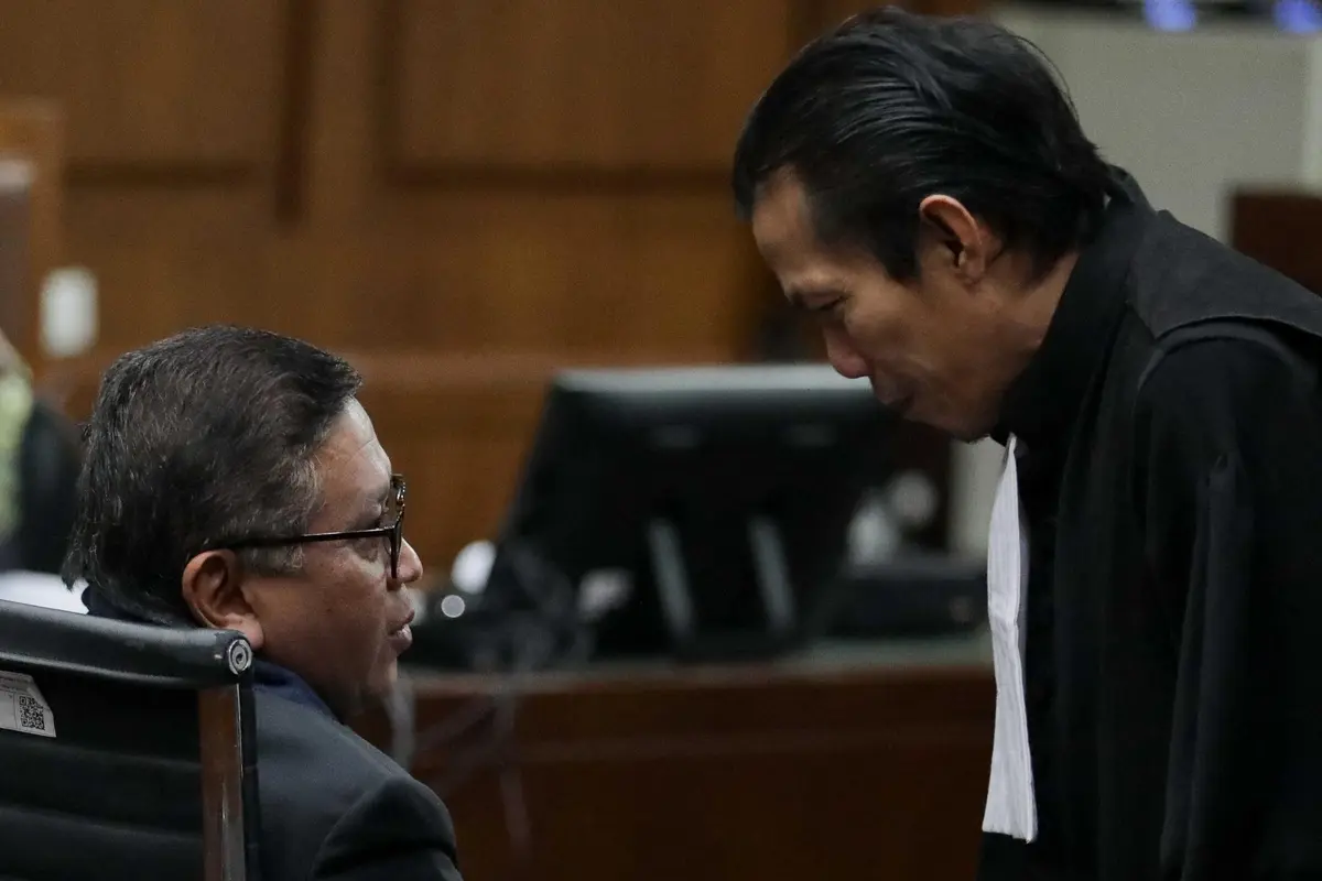 Sekjen PDIP Hasto Kristiyanto Jalani Sidang Pembacaan Dakwaan
