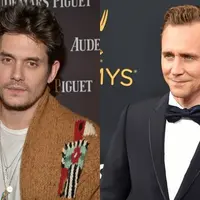 John Mayer dan Tom Hiddelston menghadiri Emmy Awards 2016. (AFP/Bintang.com)