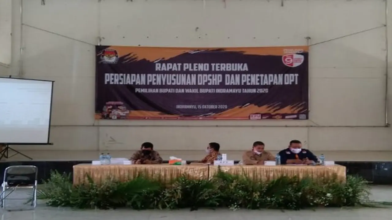 KPU Tetapkan DPT Pilkada Indramayu 1,3 Juta Pemilih