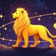 logo ramalan zodiak leo (sumber: AI generated)