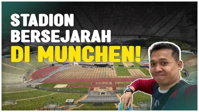 Kali ini jurnalis Bola.com (Gerendo Pradigdo) berkesempatan untuk mengunjungi salah satu stadion bekas markas dari Bayern Munchen yakni Olympiastadion. Seperti apa keseruannya? Berikut video selengkapnya!