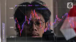 Indeks Harga Saham Gabungan (IHSG) ditutup menguat 61,43 poin atau 0,86% ke level 7.195,71. (Liputan6.com/Angga Yuniar)