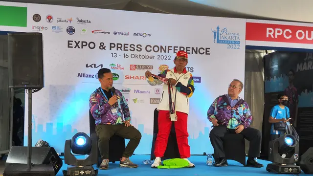 Pelari tertua yang akan ikut Jakarta Marathon 2022