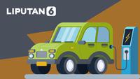 Infografis 5 Mobil Listrik Termurah di Indonesia