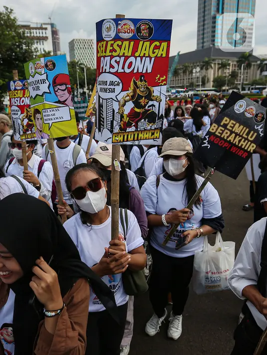Dan pada Rabu (24/4/2024), Komisi Pemilihan Umum akan mengumumkan penetapan Presiden dan Wakil Presiden Terpilih pada Pemilu 2024. (Liputan6.com/Angga Yuniar)