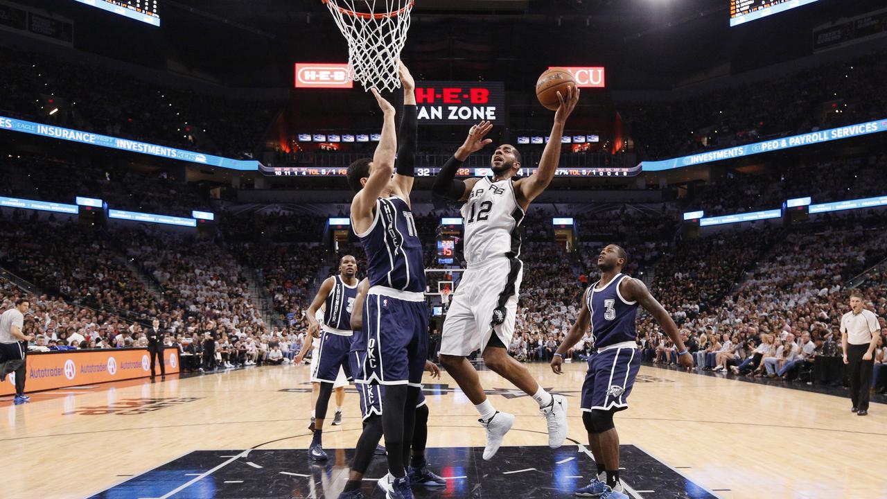 Spurs Menang Telak atas Thunder