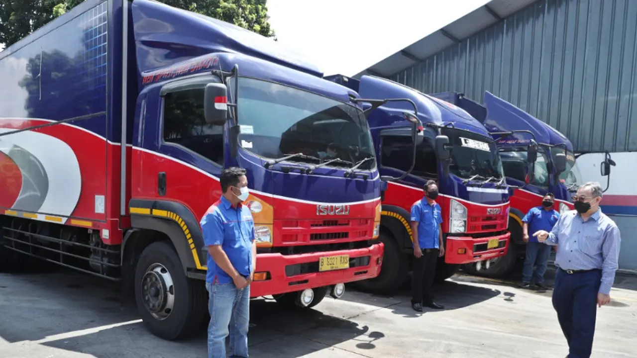 Kendaraan komersial Isuzu. Dok Isuzu